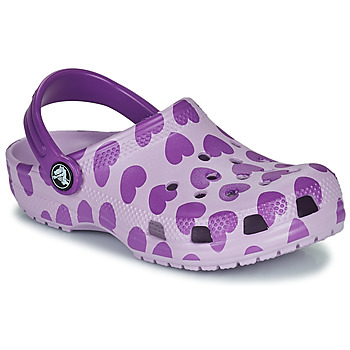 Παπούτσια Κορίτσι Σαμπό Crocs CLASSIC EASY ICON CLOG K Violet