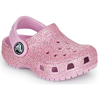 Παπούτσια Κορίτσι Σαμπό Crocs Classic Glitter Clog T Lila / Multicolour