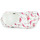 Παπούτσια Κορίτσι Σαμπό Crocs Classic Pool Party Clog K Άσπρο / Ροζ