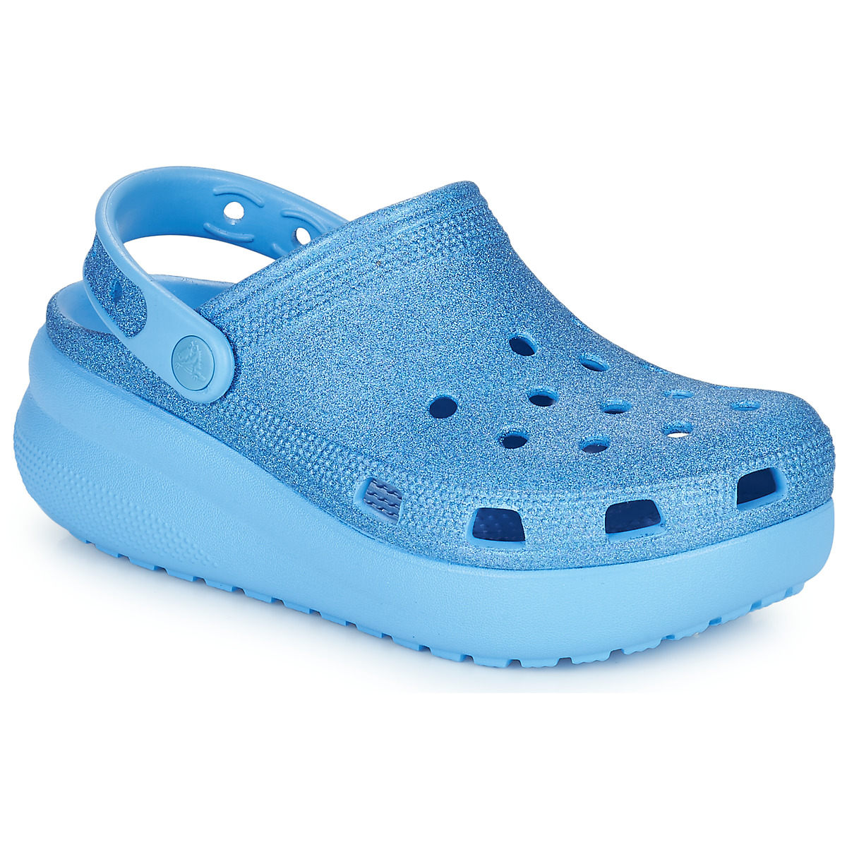 Παπούτσια Κορίτσι Σαμπό Crocs Cls Crocs Glitter Cutie CgK Μπλέ / Glitter