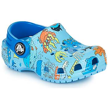 Παπούτσια Αγόρι Σαμπό Crocs Classic Pool Party Clog T Μπλέ / Multicolour
