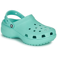 Παπούτσια Γυναίκα Σαμπό Crocs CLASSIC PLATFORM CLOG W Turquoise