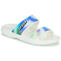 Παπούτσια Γυναίκα Τσόκαρα Crocs CLASSIC CROCS SOLARIZED SANDAL Άσπρο / Μπλέ