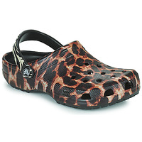 Παπούτσια Γυναίκα Σαμπό Crocs Classic Animal Remix Clog Black / Leopard