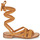 Παπούτσια Γυναίκα Σανδάλια / Πέδιλα Maison Minelli IRENE Brown
