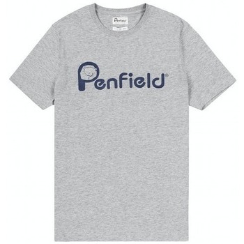 Υφασμάτινα Άνδρας T-shirt με κοντά μανίκια Penfield T-shirt  Bear Chest gris
