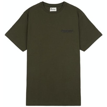 Υφασμάτινα Άνδρας T-shirt με κοντά μανίκια Penfield T-shirt  Hudson Script vert forêt