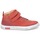 Παπούτσια Κορίτσι Ψηλά Sneakers Pom d'Api BACK BASKET Red