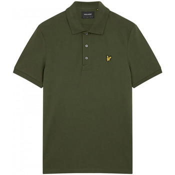 Υφασμάτινα Άνδρας T-shirts & Μπλούζες Lyle And Scott Plain polo shirt Green