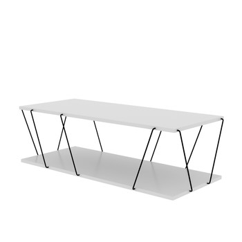 Σπίτι Χαμηλά τραπέζια Decortie Coffee Table - Labranda - White Ασπρόμαυρο