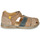 Παπούτσια Αγόρι Σανδάλια / Πέδιλα Citrouille et Compagnie FRINOUI Brown / Multicolour