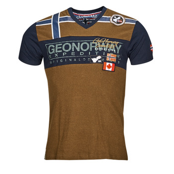Υφασμάτινα Άνδρας T-shirt με κοντά μανίκια Geographical Norway JARADOCK Taupe
