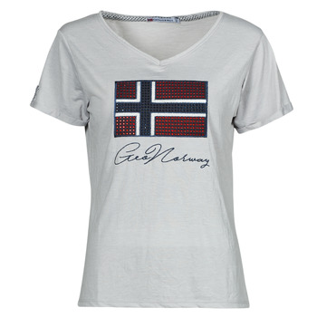 Υφασμάτινα Γυναίκα T-shirt με κοντά μανίκια Geographical Norway JOISETTE Grey