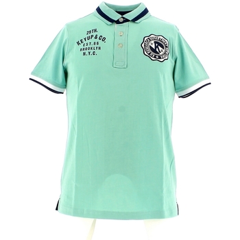 Υφασμάτινα Άνδρας T-shirts & Μπλούζες Key Up 051S 0001 Green