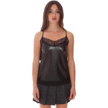 Υφασμάτινα Γυναίκα Αμάνικα / T-shirts χωρίς μανίκια GaËlle Paris GBD8051 Black