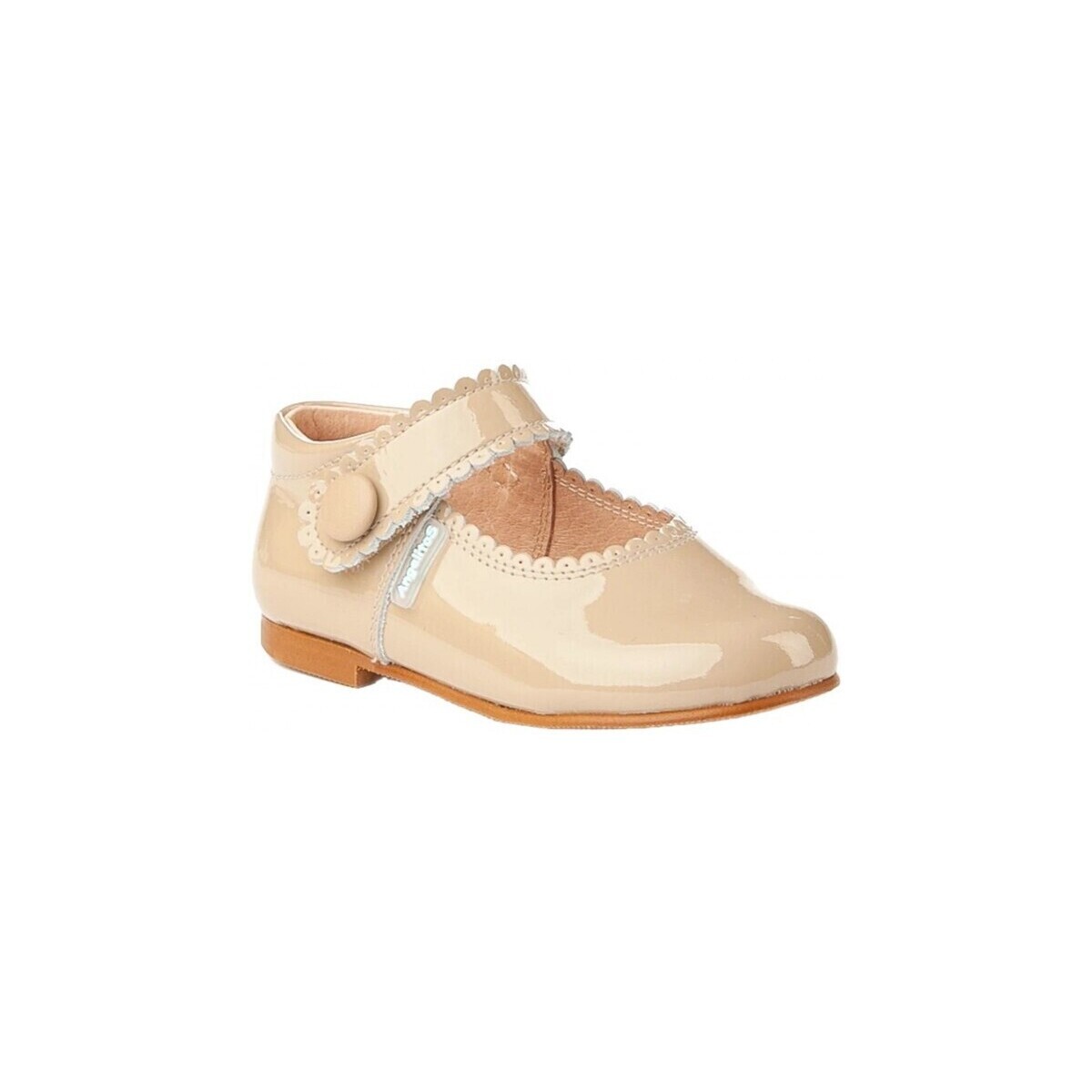 Παπούτσια Κορίτσι Μπαλαρίνες Angelitos 25916-15 Brown