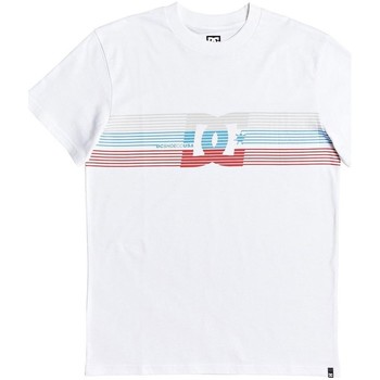Υφασμάτινα Άνδρας T-shirt με κοντά μανίκια DC Shoes Front Surface EDYZT04122 Άσπρο