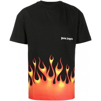 Υφασμάτινα Άνδρας T-shirt με κοντά μανίκια Palm Angels PMAA001R204130171088 Black