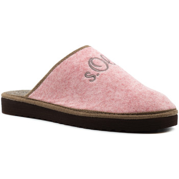 Παπούτσια Γυναίκα Παντόφλες S.Oliver Rose/Taupe Γυναικείες Ανατομικές Παντόφλες (27400) Ροζ