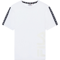 Υφασμάτινα Παιδί T-shirt με κοντά μανίκια Fila 689070 λευκό