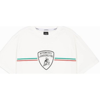 Υφασμάτινα Άνδρας T-shirts & Μπλούζες Lamborghini MAGLIETTE Άσπρο