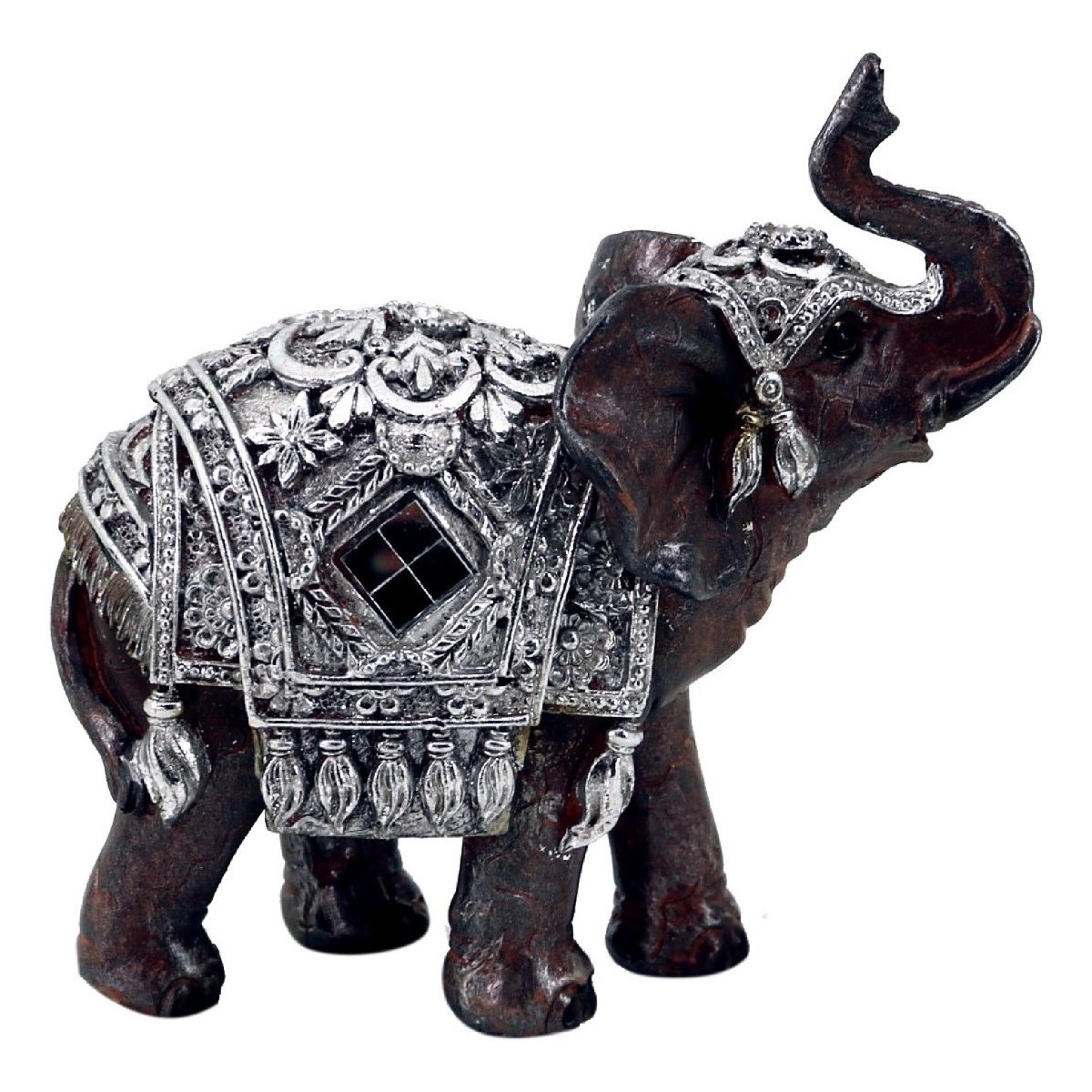Σπίτι Αγαλματίδια και  Signes Grimalt Σχήμα Ελέφαντα Black
