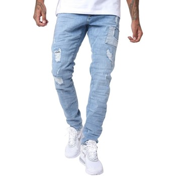 Skinny Τζιν Project X Paris Jeans skinny avec empiècements style patch