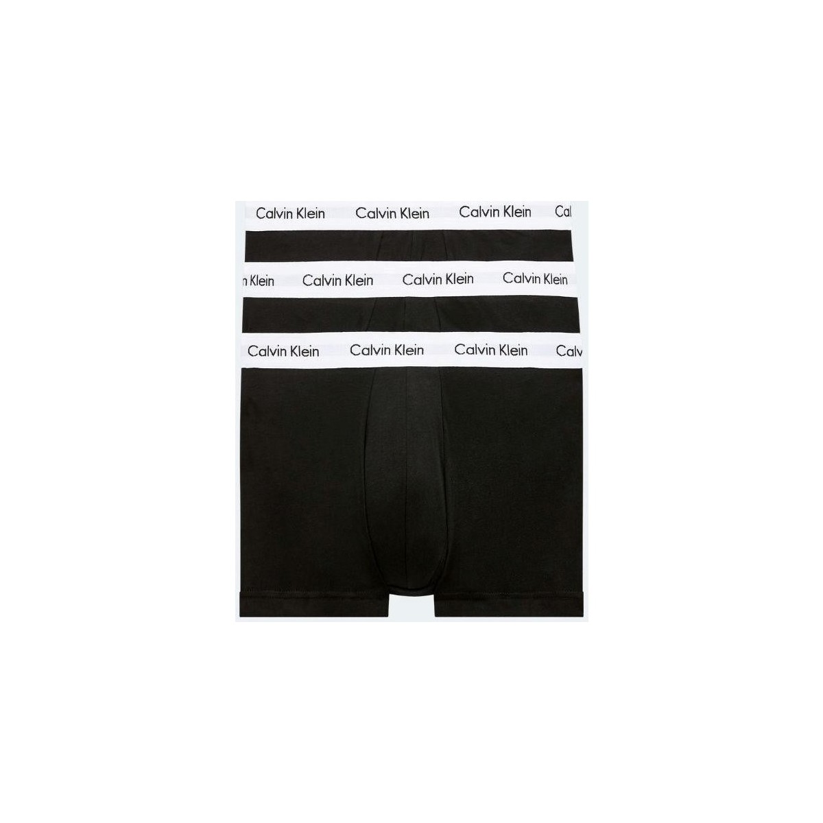 Εσώρουχα Άνδρας Boxer-Καλσόν Calvin Klein Jeans 0000U2664G 3P LR TRUNK Black