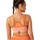 Υφασμάτινα Γυναίκα Αθλητικά μπουστάκια  Asics Cropped Logo Seamless Bra Orange