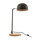 Σπίτι Επιτραπέζια φωτιστικά J-line LAMPE DE BUR EVY MET/BS NO/NA (23x18x48cm) Black