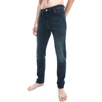 Υφασμάτινα Άνδρας Τζιν σε ίσια γραμμή Calvin Klein Jeans K10K108134 Μπλέ