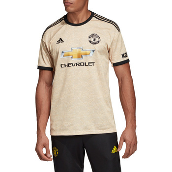 Υφασμάτινα Άνδρας T-shirt με κοντά μανίκια adidas Originals adidas Manchester United Away Jsy Beige