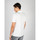 Υφασμάτινα Άνδρας Πόλο με κοντά μανίκια  Les Hommes LKT500 731U | Slim Fit Pique Polo with Metal Logo Άσπρο