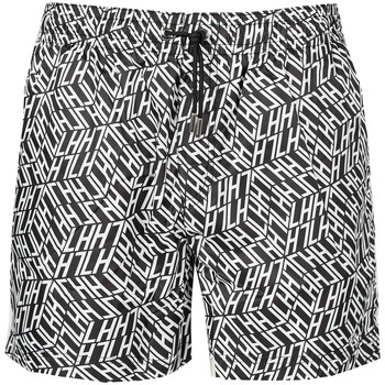 Υφασμάτινα Άνδρας Μαγιώ / shorts για την παραλία Les Hommes LKP710 280P | Swim Short in Light Weight Black