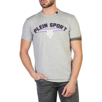 Υφασμάτινα Άνδρας T-shirt με κοντά μανίκια Philipp Plein Sport - tips114tn Grey