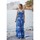 Υφασμάτινα Γυναίκα Μακριά Φορέματα Isla Bonita By Sigris Μακρύς Φόρεμα Μπλέ