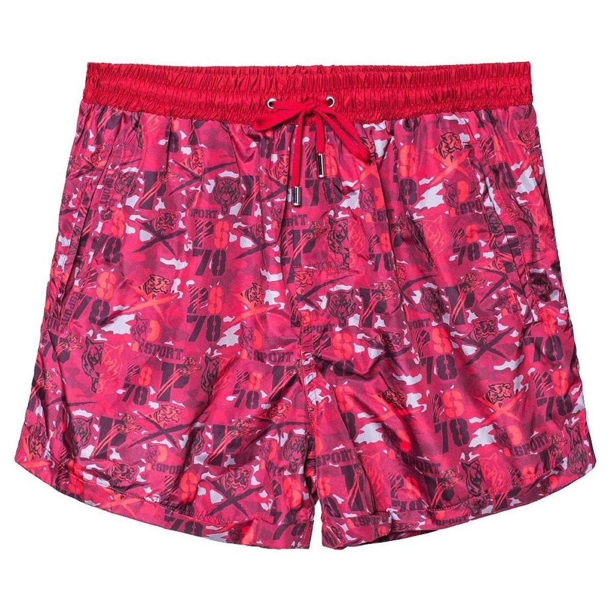 Υφασμάτινα Άνδρας Μαγιώ / shorts για την παραλία Philipp Plein Sport MMT0064 Red