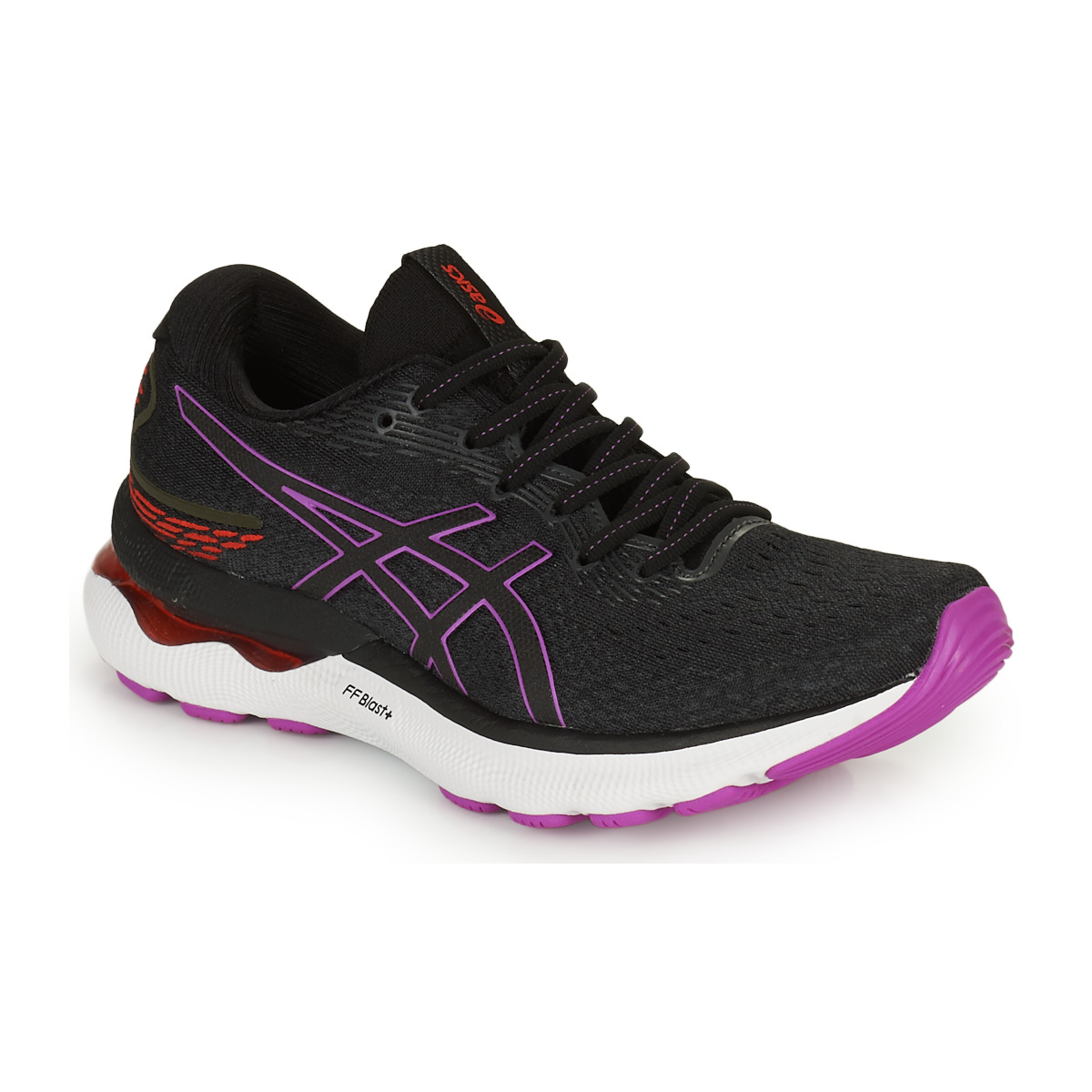 Παπούτσια Γυναίκα Τρέξιμο Asics GEL-NIMBUS 24 Black / Violet