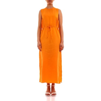 Υφασμάτινα Γυναίκα Μακριά Φορέματα Calvin Klein Jeans K20K203647 Orange