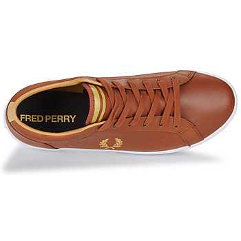 Fred Perry BASELINE LEATHER Brown