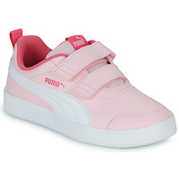 Παπούτσια Αγόρι Χαμηλά Sneakers Puma Courtflex v2 V PS Ροζ / Άσπρο