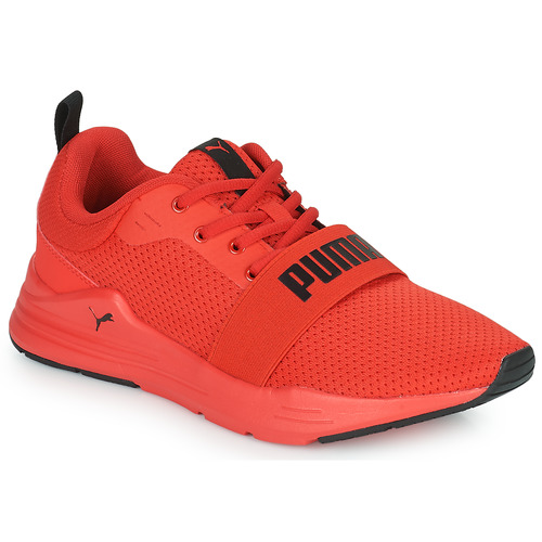Παπούτσια Αγόρι Χαμηλά Sneakers Puma Wired Run Jr Red / Black