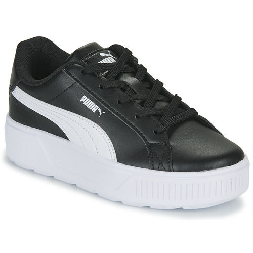 Παπούτσια Παιδί Χαμηλά Sneakers Puma Karmen L PS Black / Άσπρο