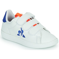 Παπούτσια Άνδρας Χαμηλά Sneakers Le Coq Sportif COURTSET PS SPORT Άσπρο / Orange / Μπλέ