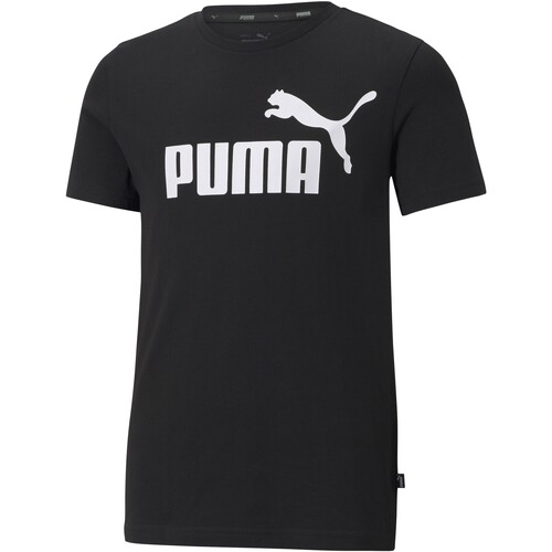 Υφασμάτινα Κορίτσι T-shirt με κοντά μανίκια Puma 179925 Black