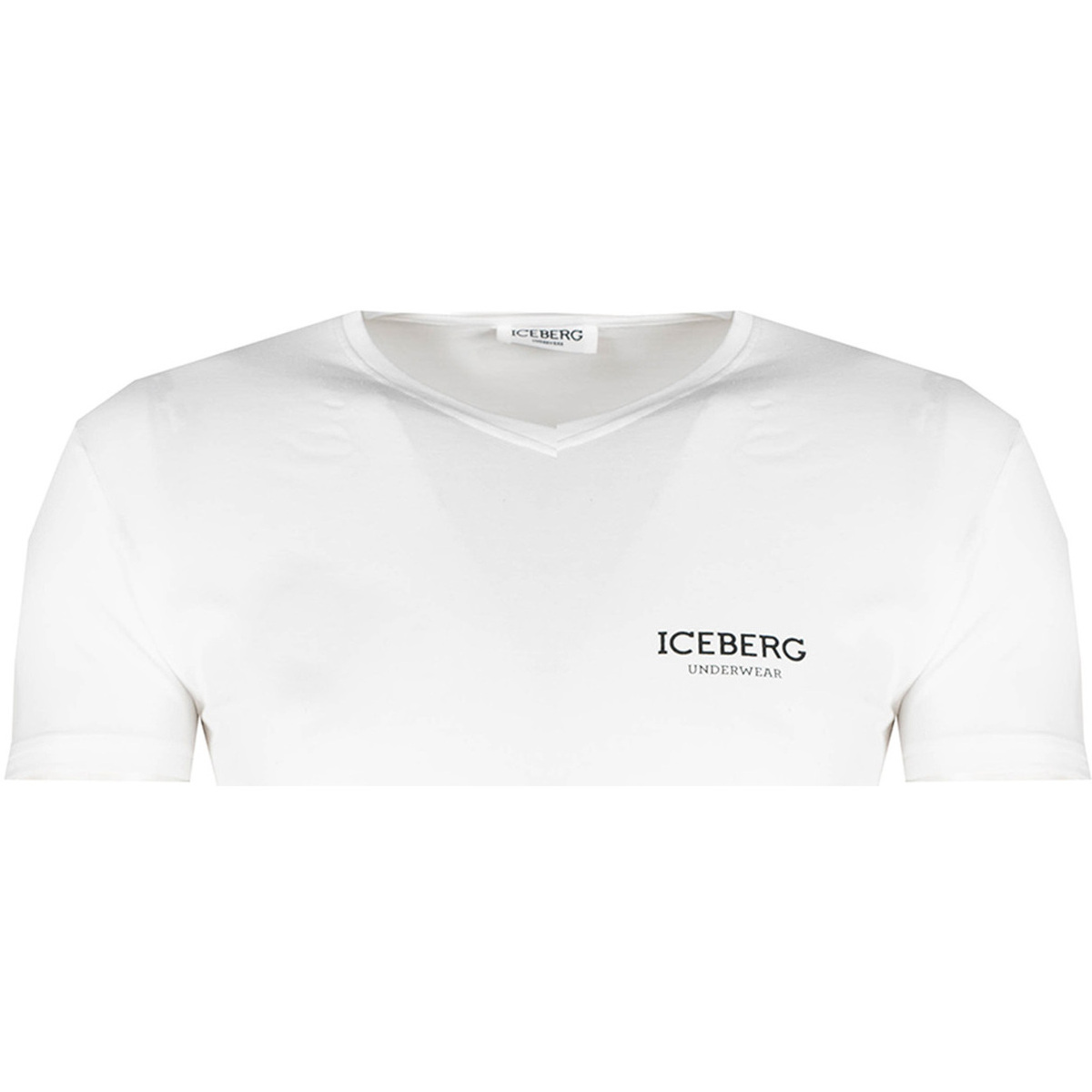 Υφασμάτινα Άνδρας T-shirt με κοντά μανίκια Iceberg ICE1UTS02 Άσπρο