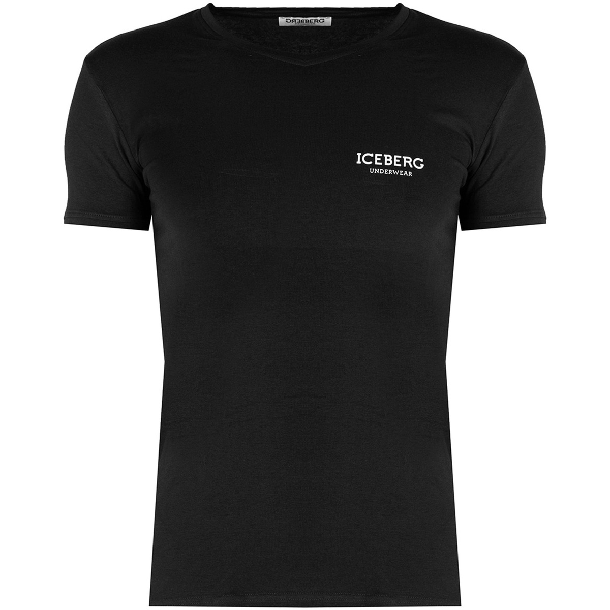 Υφασμάτινα Άνδρας T-shirt με κοντά μανίκια Iceberg ICE1UTS02 Black