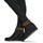 Παπούτσια Γυναίκα Μπότες για την πόλη JB Martin LOUVE Toile / Suede / St / Black