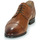 Παπούτσια Άνδρας Derby Pellet ANTOINE Veau / Cognac