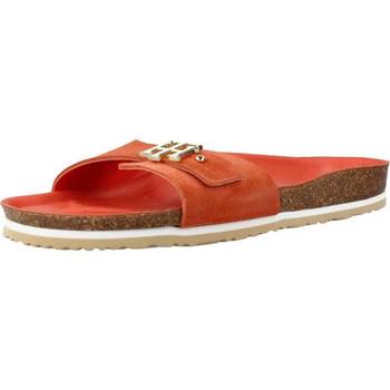Παπούτσια Γυναίκα Σανδάλια / Πέδιλα Tommy Hilfiger TH M0LDED FOOTBED FLAT S Orange